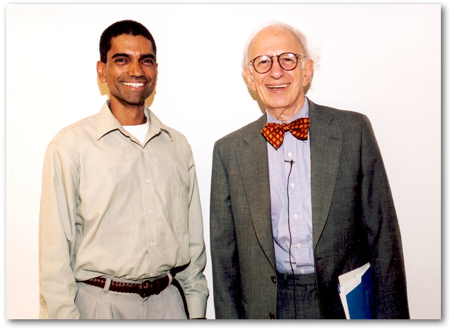 Dash and Dr. Eric Kandel
